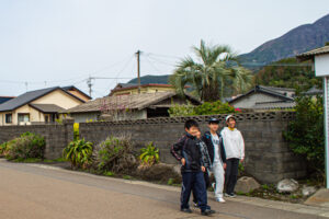 桜島の麓を散策